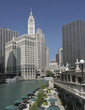 Chicago River and Wrigley Building