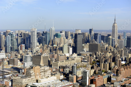 Plakat na papierze fotorealistycznym Manhattan