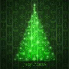 Wall Mural - Christmas Tree