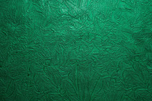 Green Leather Tooled Texture
