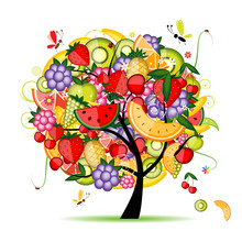 Energy Fruit Tree For Your Design