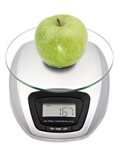 Digital Kitchen Scale With Apple
