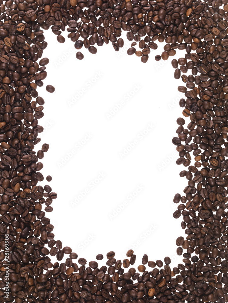 Cornice Fatta Con I Chicchi Di Caffe Poster Posters Wallsheaven Adpephoto