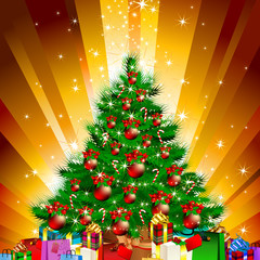 Poster - christmas fir