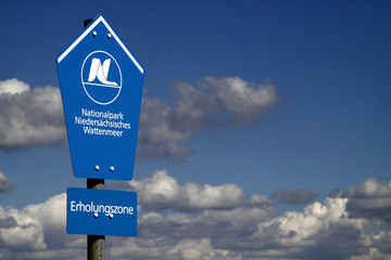 Wall Mural - Nationalpark Niedersächsisches Wattenmeer