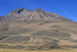Fototapeta  - Landscape at the Andes Mountains in Peru