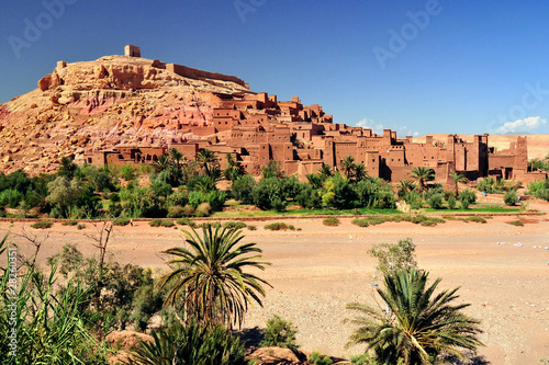 Obraz na płótnie canvas Ouarzazate marocco city zestaw filmowy gladiator
