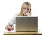 © darko64 - Teenage girl with laptop computer