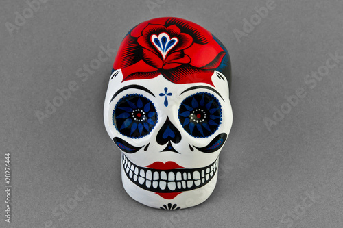 Naklejka samoprzylepna Czaszka catrina