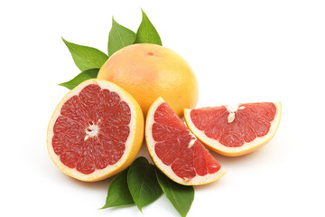 Sticker - red grapefruit