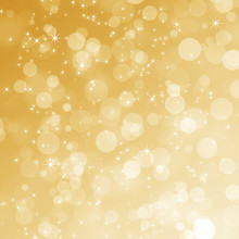 Abstract Gold Christmas Background