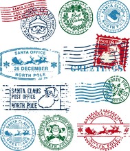 Santa Claus Postmarks