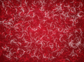 Wall Mural - Red christmas winter abstract background