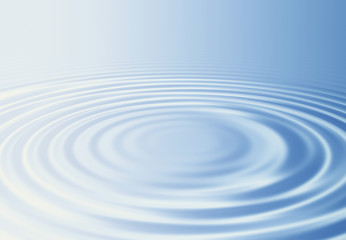 Wall Mural - Water ripples waves