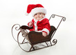 © blessings - Santa baby sitting in a sleigh