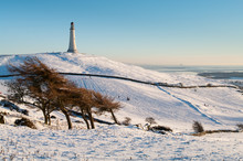 Hoad Monument In The Snow