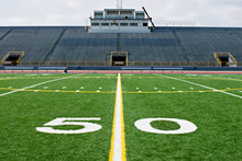 Fifty Yard Line With Bleachers