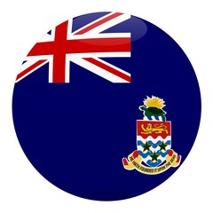 Wall Mural - boule iles caïmans cayman islands drapeau flag