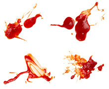Ketchup Stain Dirty Seasoning Condiment Food