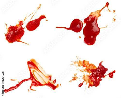 Fotografía ketchup stain dirty seasoning condiment food