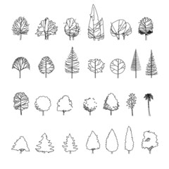 tree graphics vector