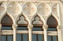 Ornate Decoration Above Windows