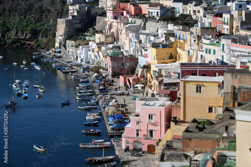 Board z aluminiowym obramowaniem Procida-la corricella