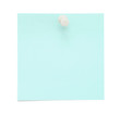 © PixMarket - Blue sticky note with white pushpin