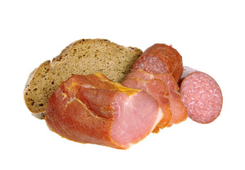 Poster - Schinken Brot Salami - ham bread salami 03