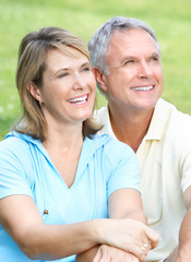 Wall Mural - Elderly couple