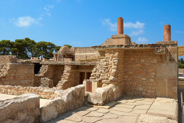 Canvas Print - Palace of Knossos. Crete, Greece