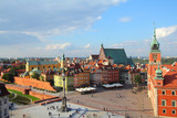 Fototapeta Miasto - Warsaw - Plac Zamkowy, Castle Square
