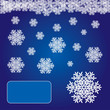 snowflakes card