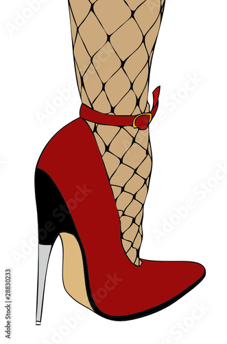 Download Fishnet Stockings Stock Vector Adobe Stock
