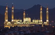 Mosque at night