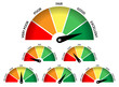 © treenabeena - Satisfaction Meter (customer rating opinion poll quality survey)