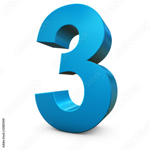 Chiffre 3 3d Bleu Stock Illustration Adobe Stock Chiffre 3 3d Bleu Stock Illustration Adobe Stock