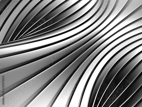 Board z aluminiowym obramowaniem Aluminiowy streszczenie srebrny pasek wzór tła
