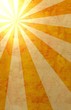 © nikoniano - Grunge paper background with sun rays