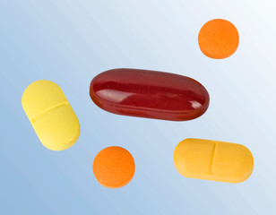 Close up of pills