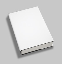 Blank Book Cover W Clipping Path