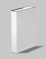 Blank book cover w clipping path