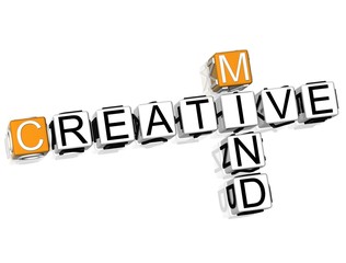 Wall Mural - Creative Mind Crossword