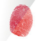 Bloody fingerprint
