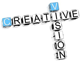 Sticker - Creative Vision Crossword