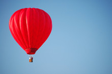 Red Hot Air Balloon