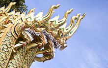 King Of Naga Thai Temple,Chiang Mai Thailand