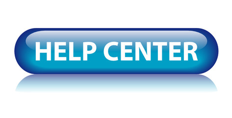 Canvas Print - HELP CENTER Button (hotline contact support customer service)