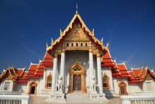 The Marble Temple(Wat Benchamabophit ), Bangkok, Thailand