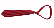 Red Tie Isolated